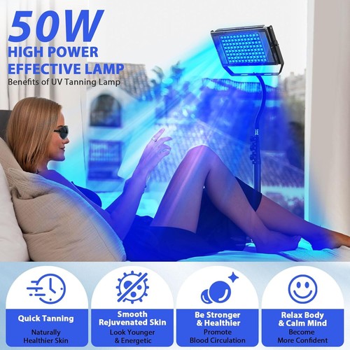 Full blue sun solarium lamp - full,