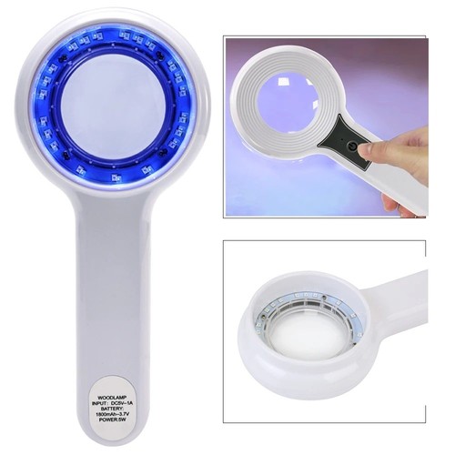 Woods lamp skin analyzer - lamp,